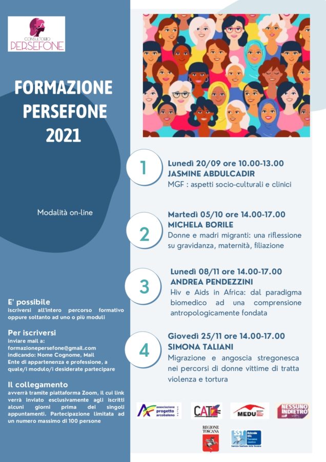 formazione Consultorio Persefone 2021